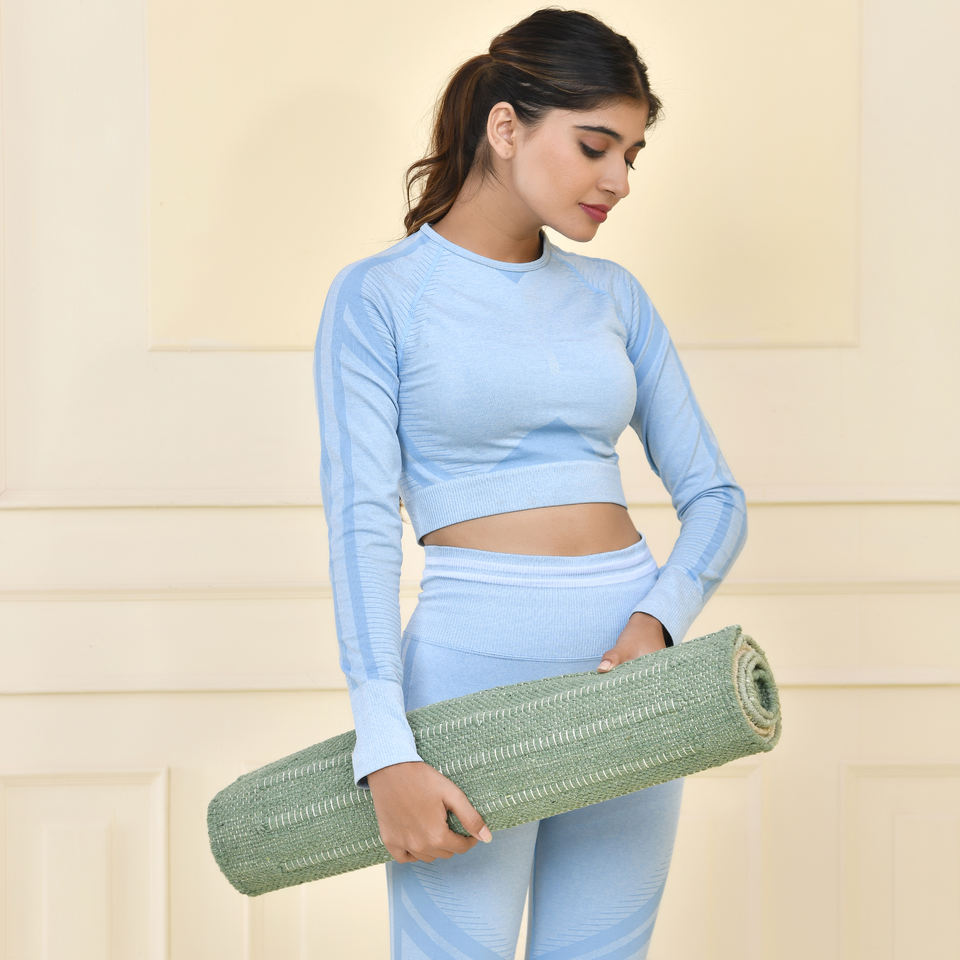 Handwoven Organic Cotton Yoga Mat™