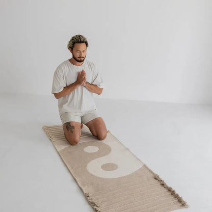 Handwoven Organic Cotton Yoga Mat™