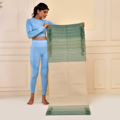 Handwoven Organic Cotton Yoga Mat™