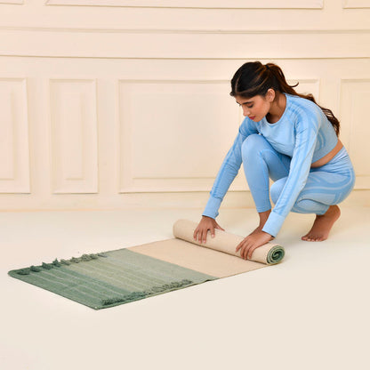 Handwoven Organic Cotton Yoga Mat™